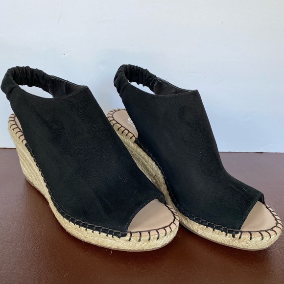 CHARLES BY Nadia Epsadrille Wedges Size 7.5 - Picture 8 of 9